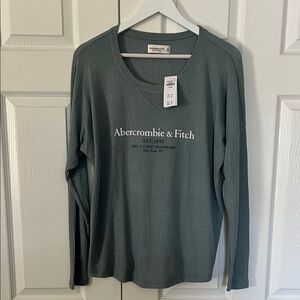 Abercrombie & Fitch Sage Long Sleeve Sweater